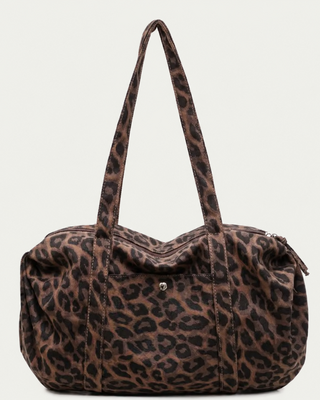EMBDY Gym Duffle Bag in leopard print