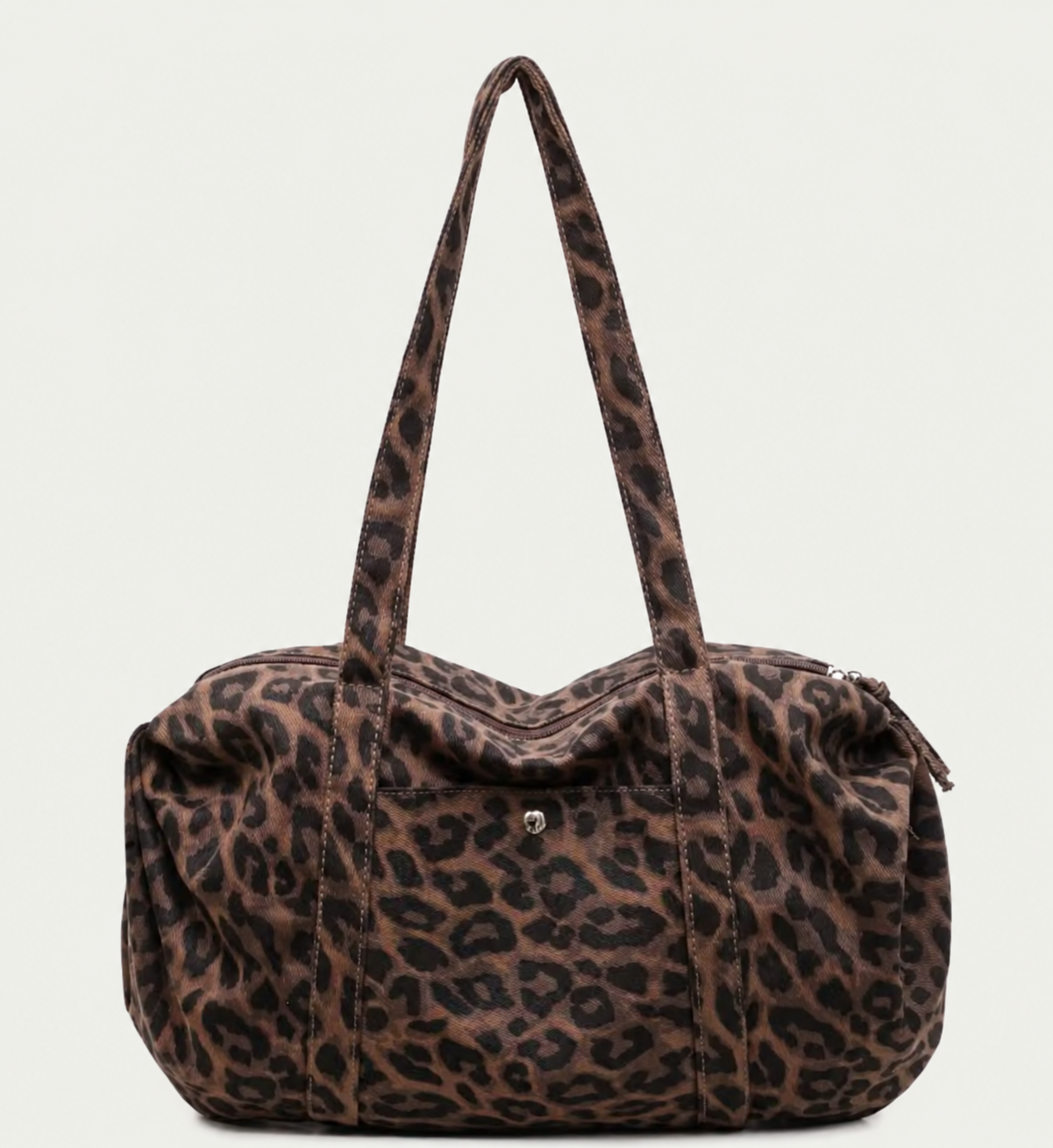 EMBDY Gym Duffle Bag in leopard print